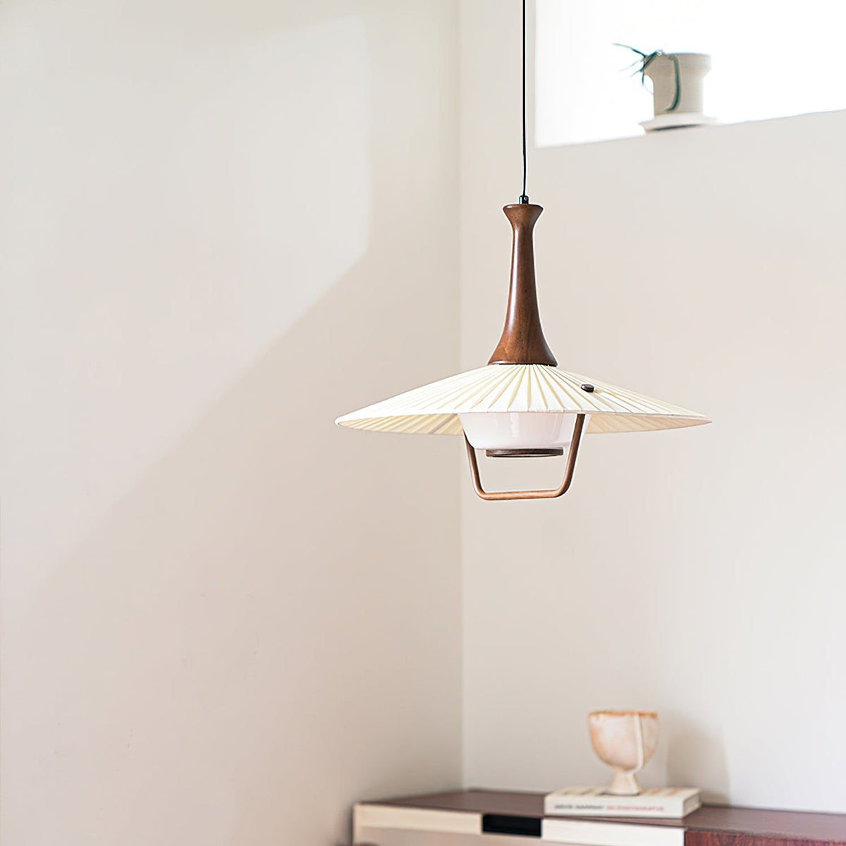 Serenia Fabric Pendant Light-Moonnatur