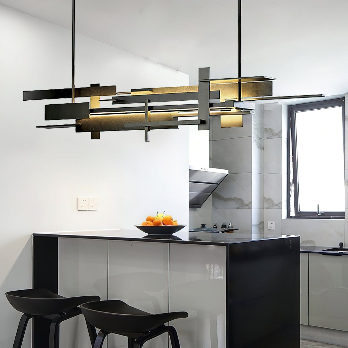 Galenena Metal Pendant Light-Moonnatur