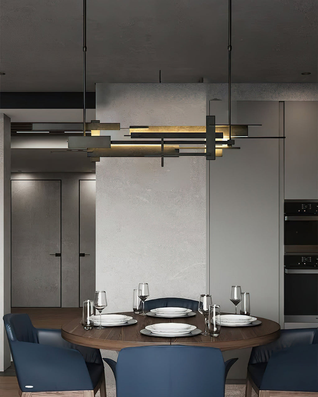 Galenena Metal Pendant Light-Moonnatur