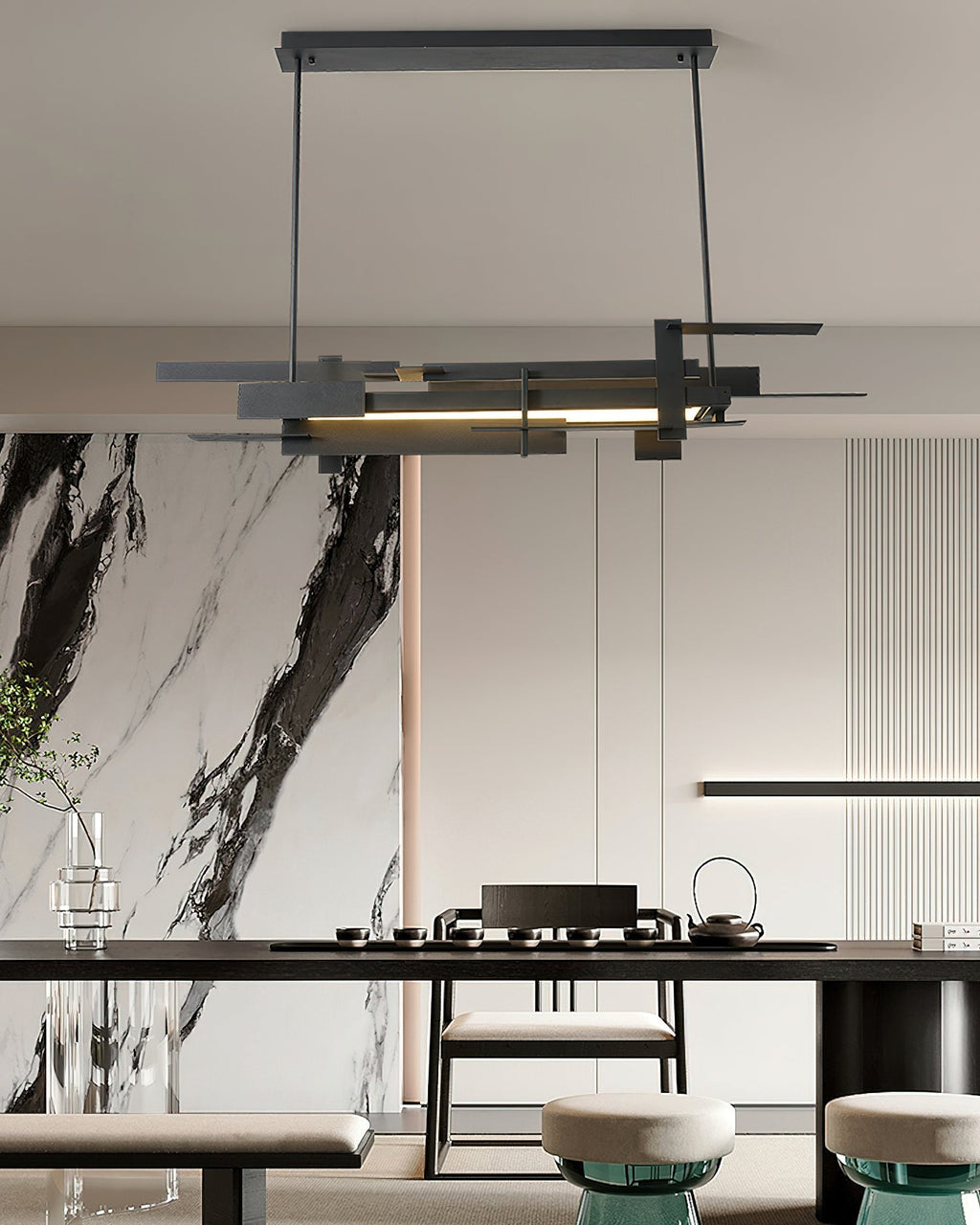 Galenena Metal Pendant Light-Moonnatur