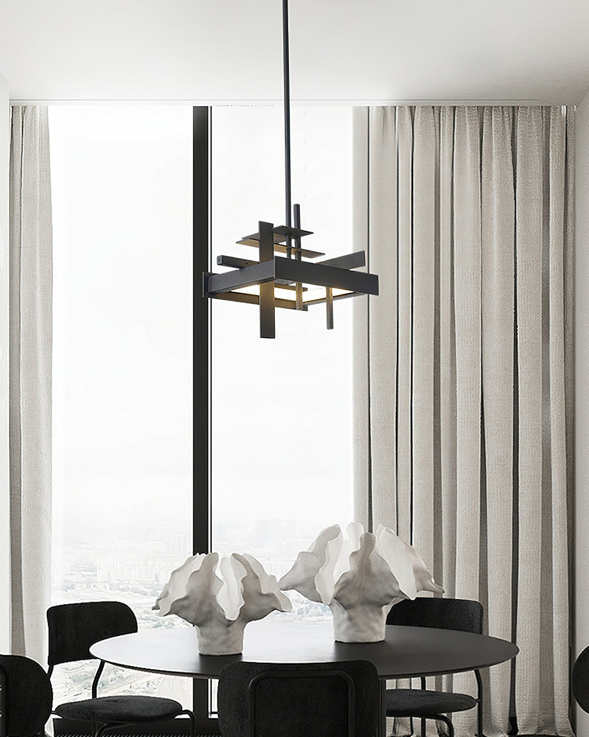 Galenena Metal Pendant Light-Moonnatur