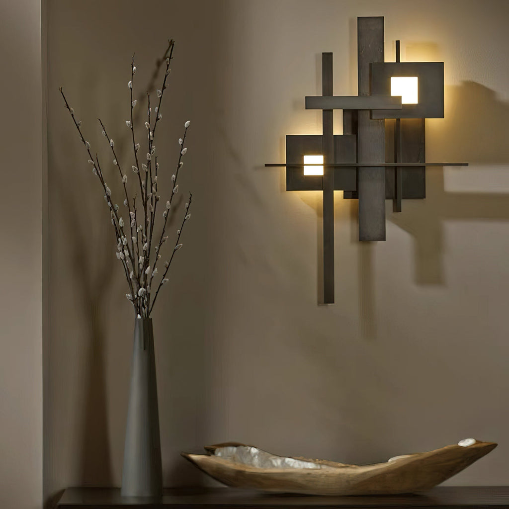 Rosia Metal Wall Light-Moonnatur