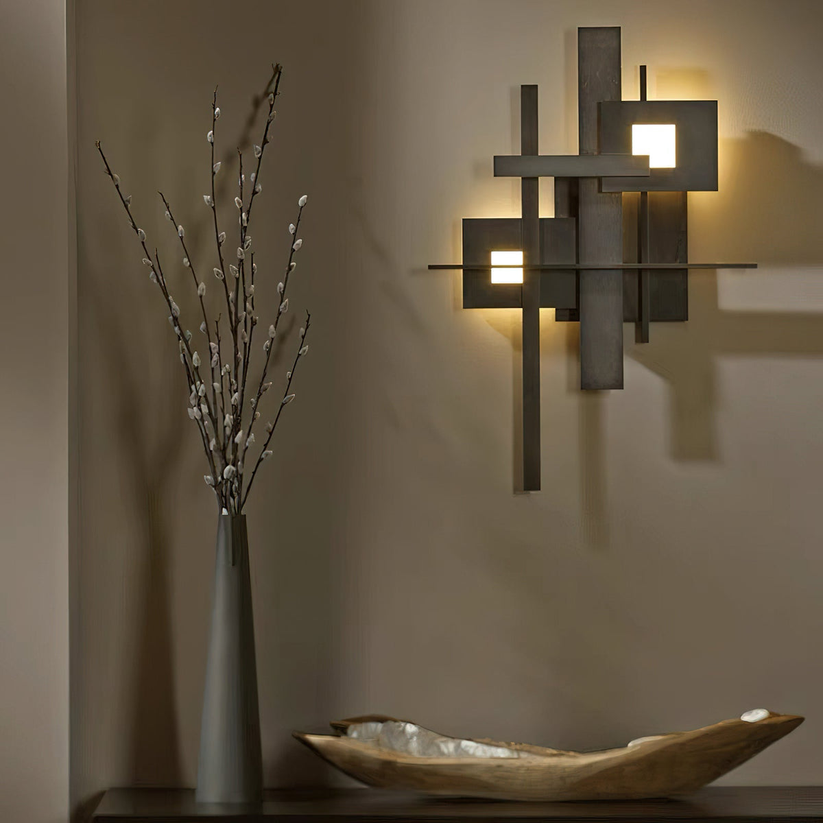 Rosia Metal Wall Light-Moonnatur