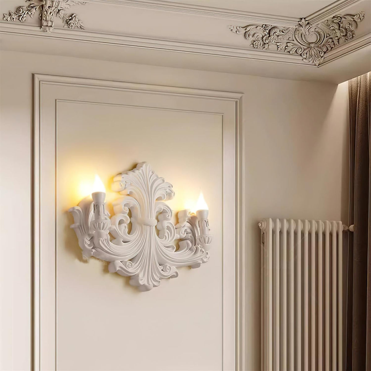 Carnelis Plaster Wall Light-Moonnatur