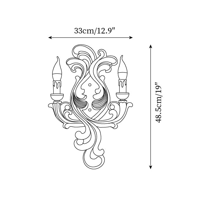 Carnelis Plaster Wall Light-Moonnatur