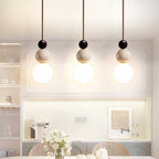 Penreloria Travertine Pendant Light-Moonnatur