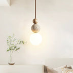 Penreloria Travertine Pendant Light-Moonnatur