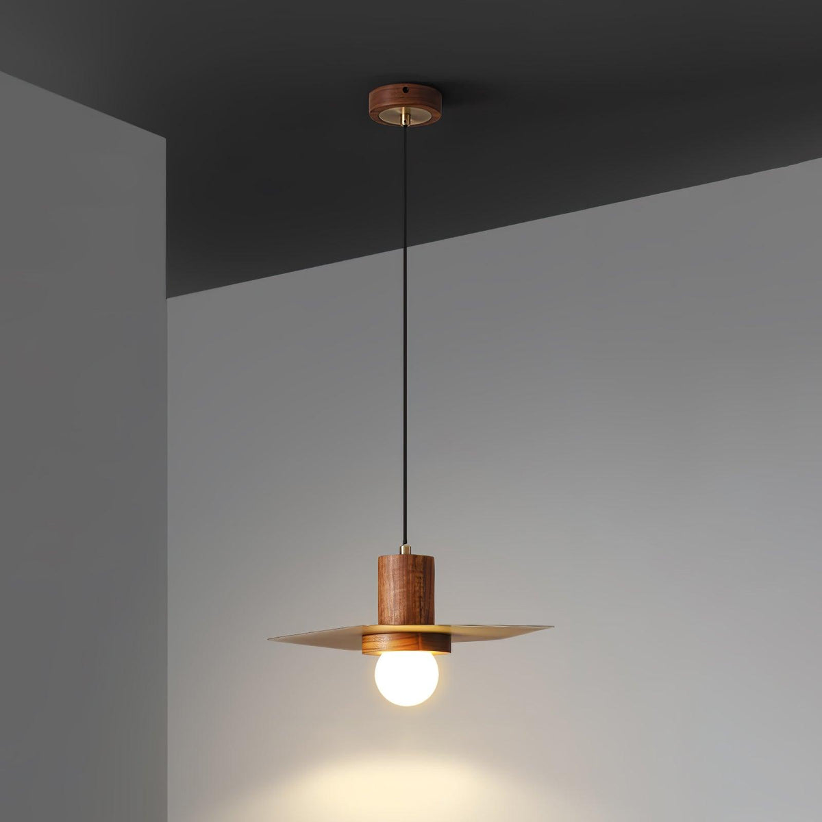 Jarveniel Wood Pendant Light-Moonnatur