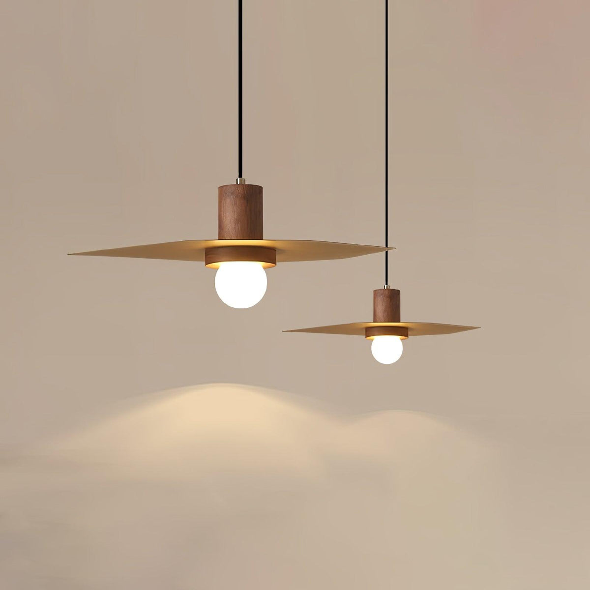 Jarveniel Wood Pendant Light-Moonnatur