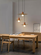 Jarveniel Wood Pendant Light-Moonnatur