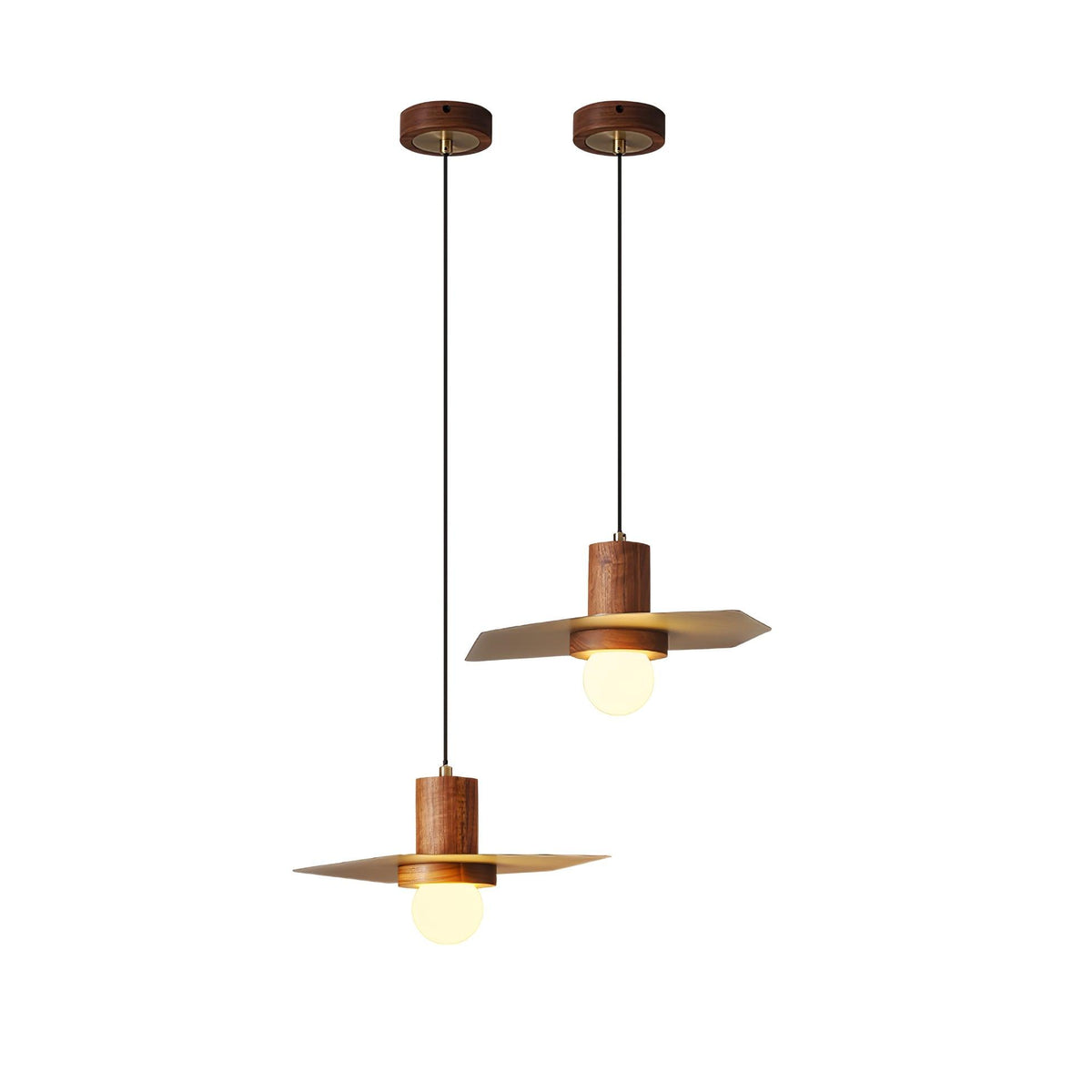 Jarveniel Wood Pendant Light-Moonnatur