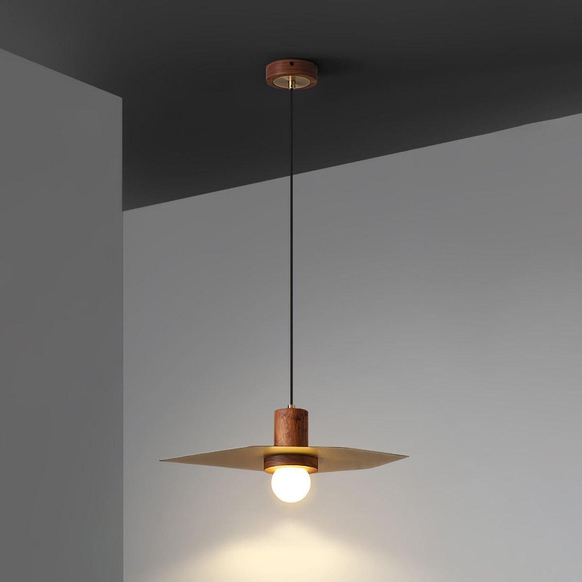 Jarveniel Wood Pendant Light-Moonnatur