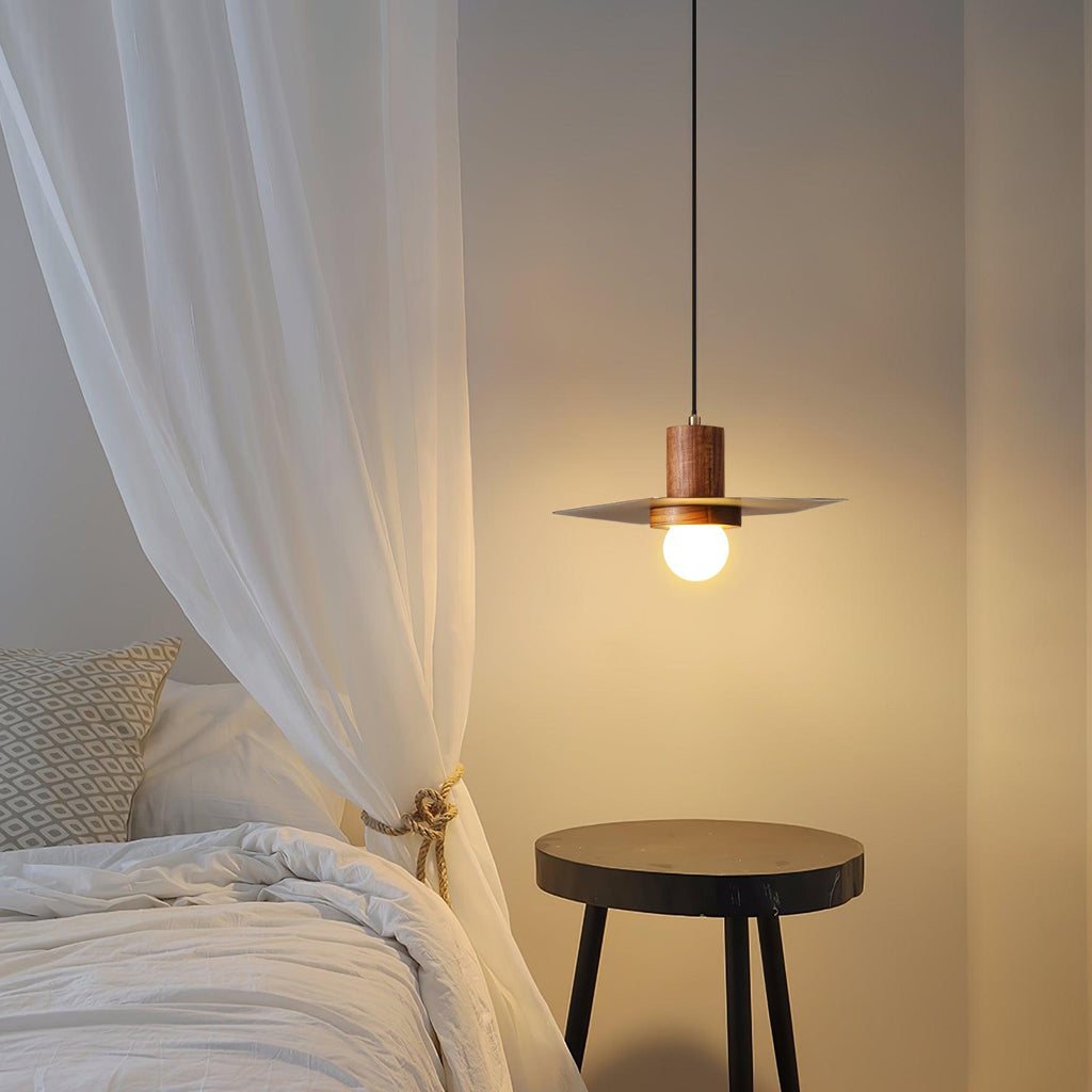 Jarveniel Wood Pendant Light-Moonnatur