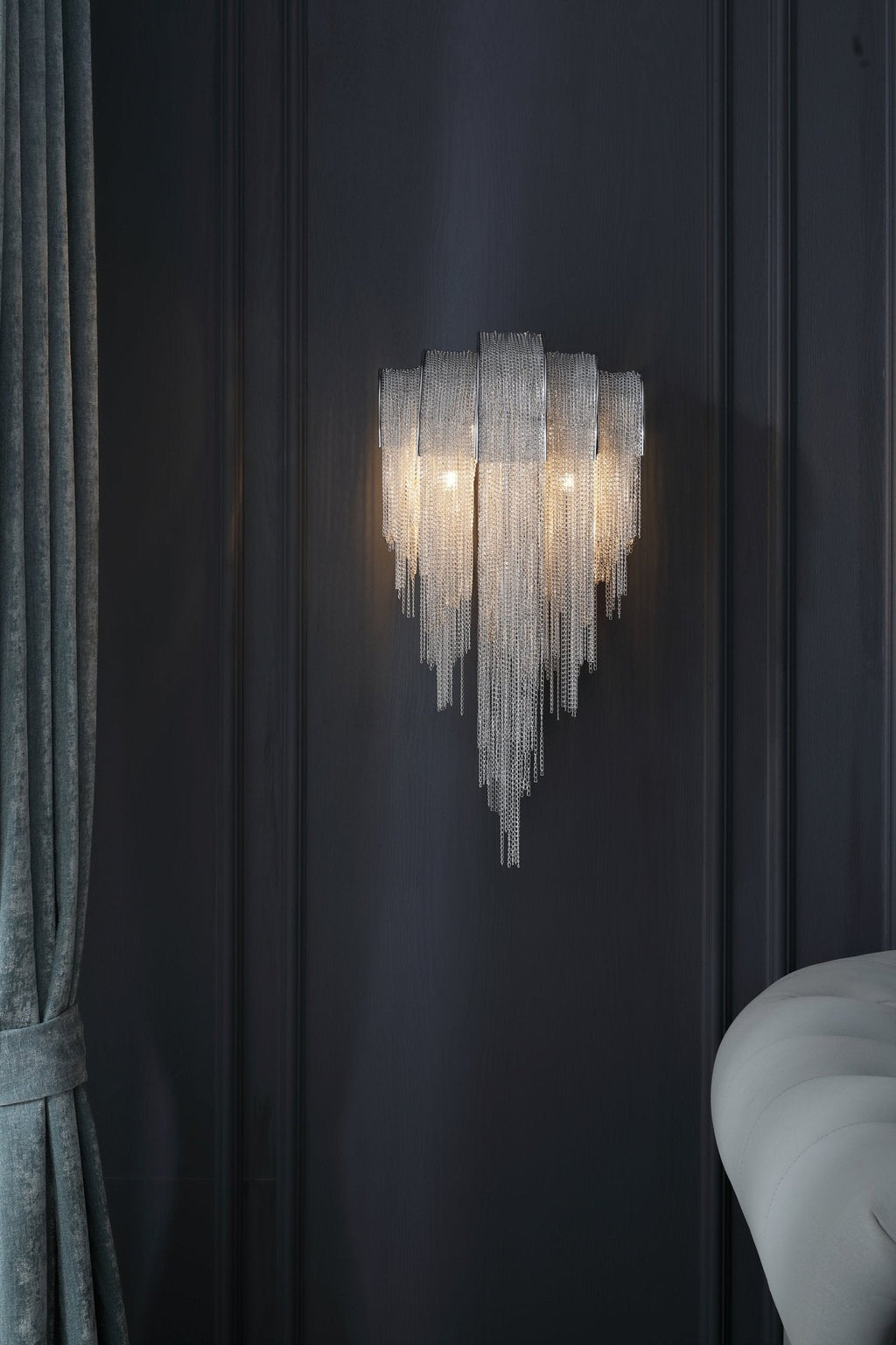 Larenune Aluminium Wall Light-Moonnatur