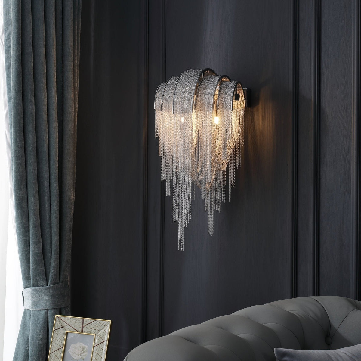 Larenune Aluminium Wall Light-Moonnatur