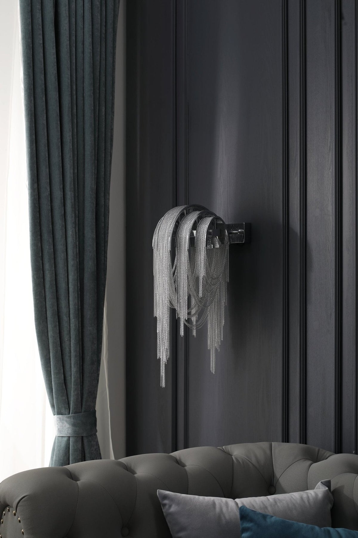 Larenune Aluminium Wall Light-Moonnatur