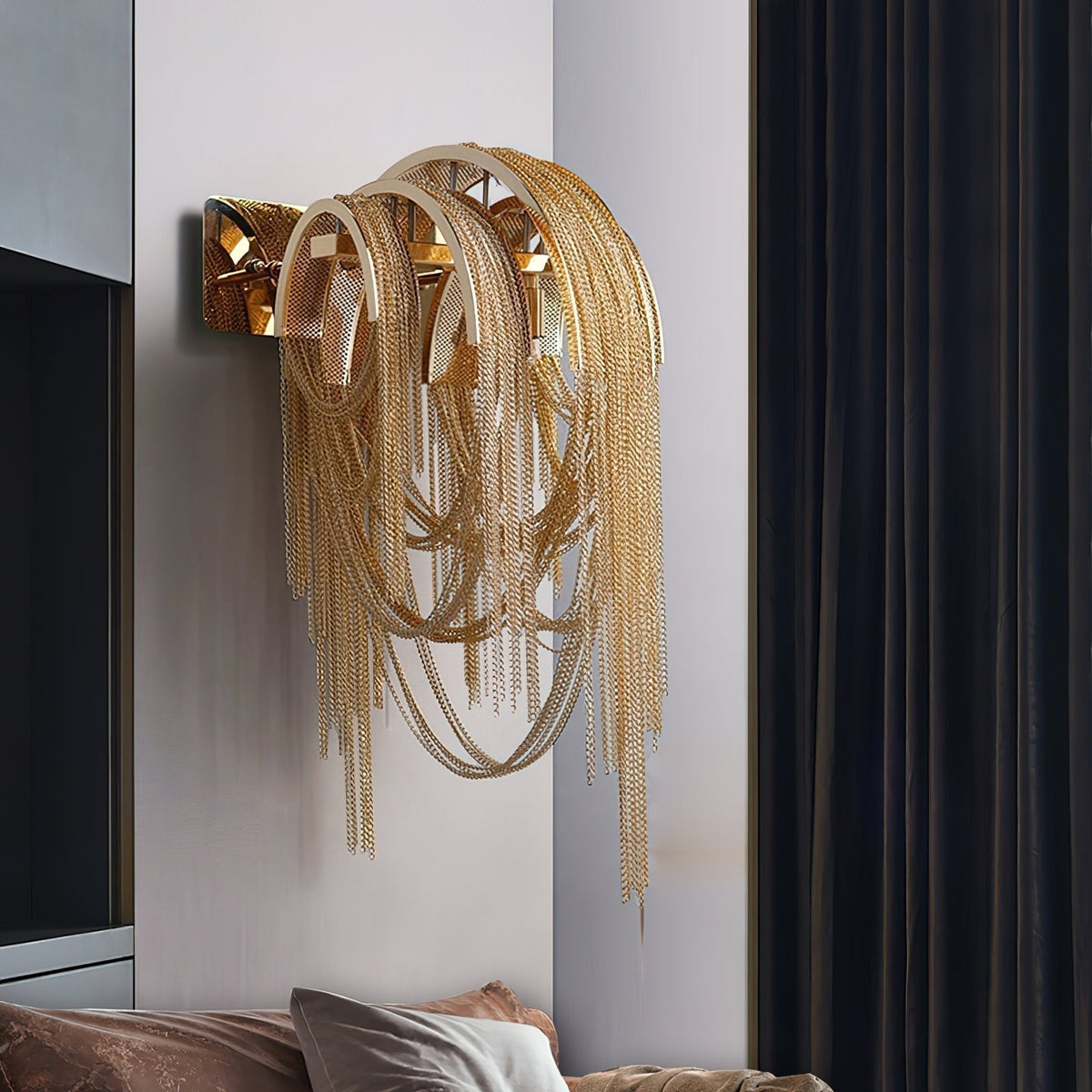 Larenune Aluminium Wall Light-Moonnatur
