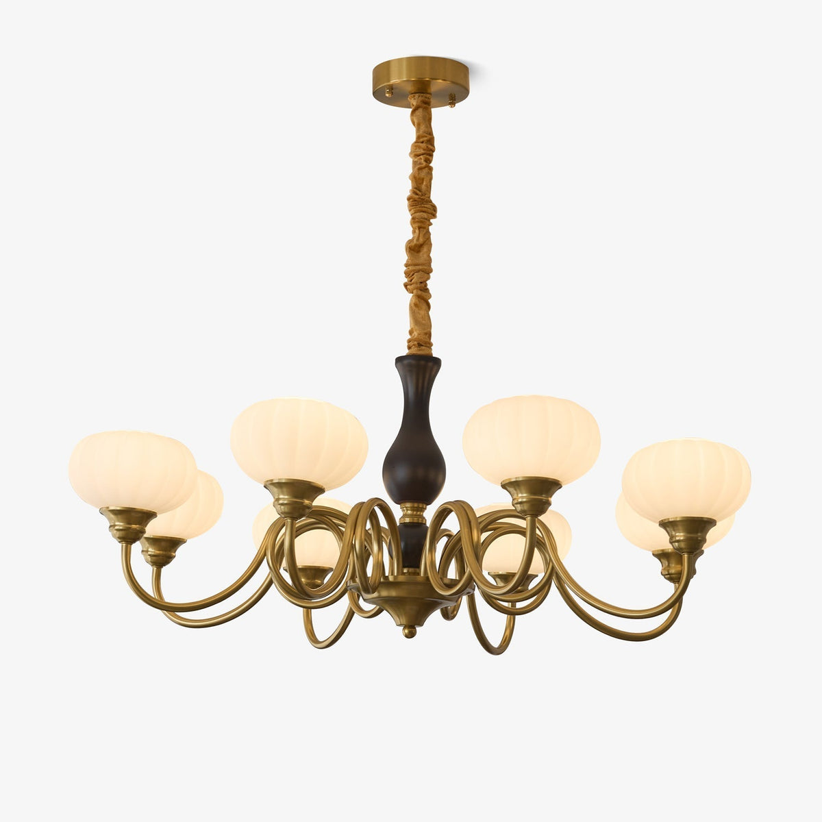 Drenia Wood Chandelier-Moonnatur