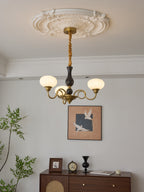Drenia Wood Chandelier-Moonnatur
