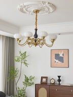 Drenia Wood Chandelier-Moonnatur