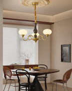Drenia Wood Chandelier-Moonnatur