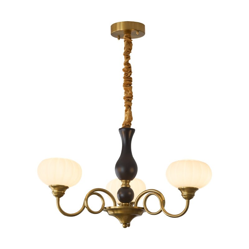 Drenia Wood Chandelier-Moonnatur