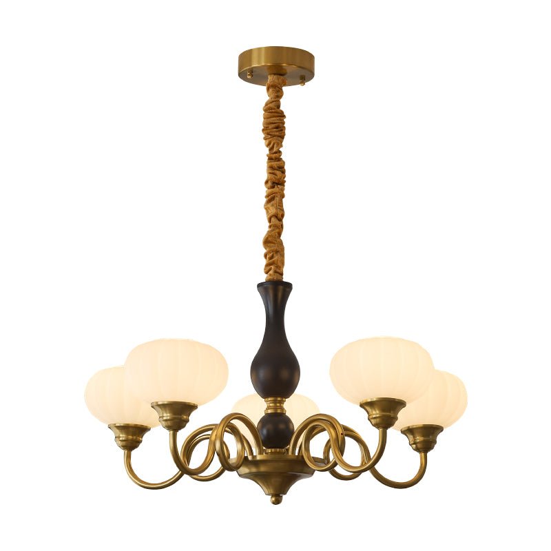 Drenia Wood Chandelier-Moonnatur