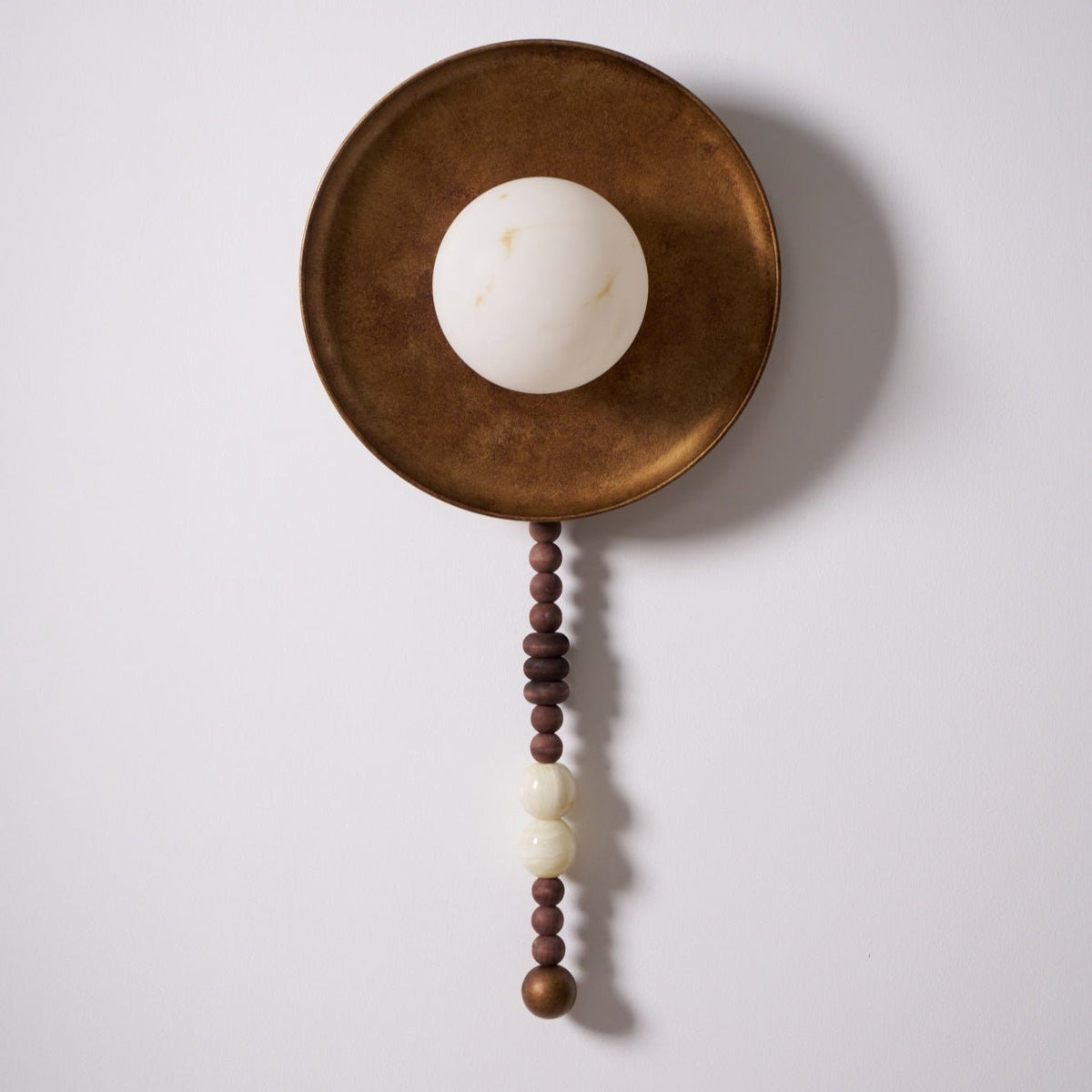 Kalmere Marble Wall Light-Moonnatur