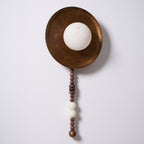 Kalmere Marble Wall Light-Moonnatur