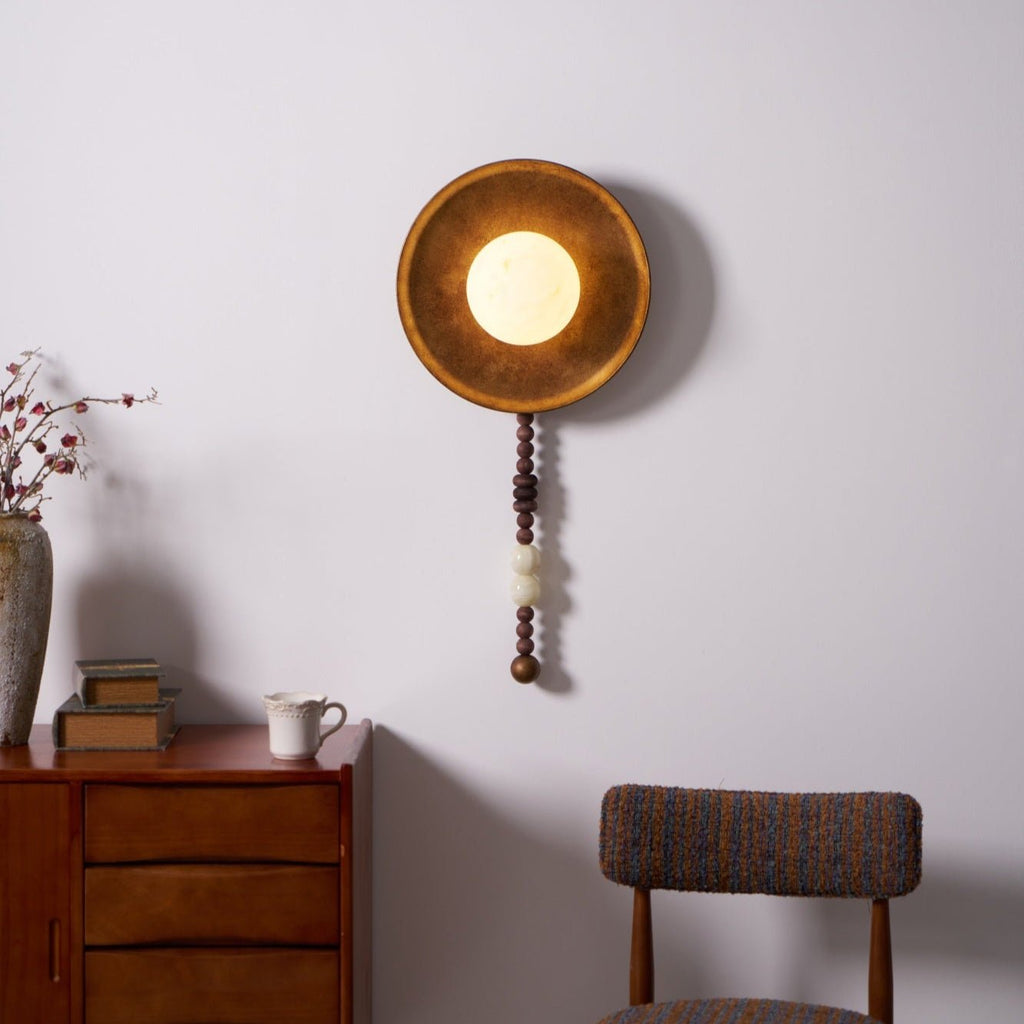 Kalmere Marble Wall Light-Moonnatur
