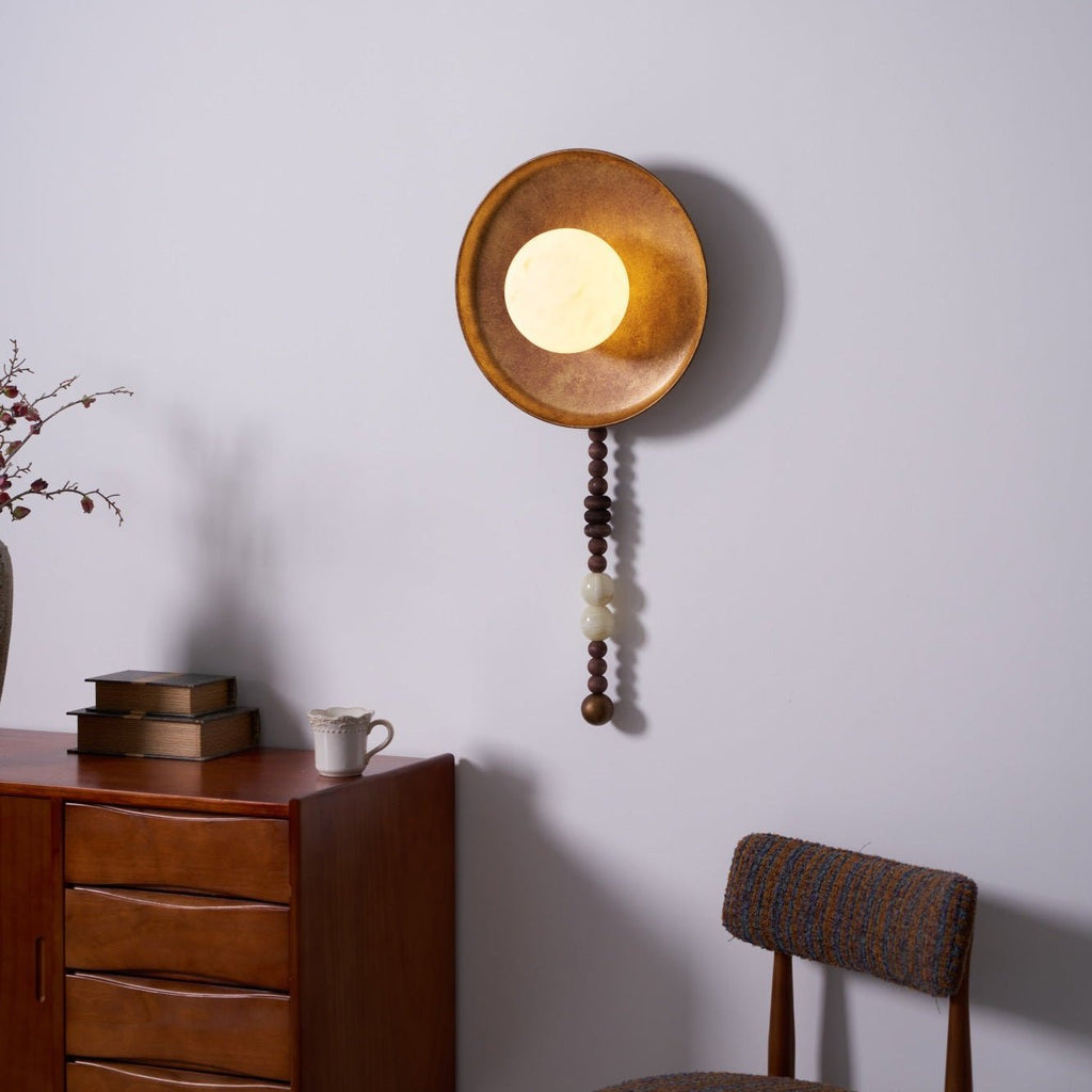Kalmere Marble Wall Light-Moonnatur