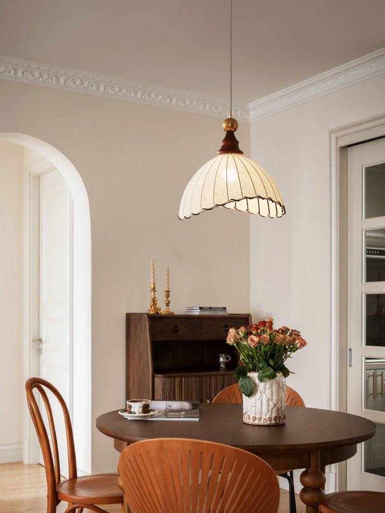Elowaria Fabric Pendant Light-Moonnatur