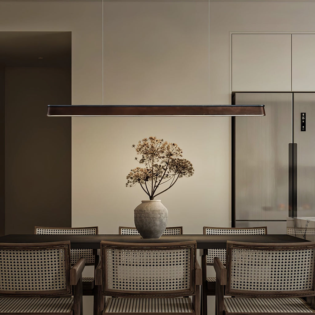 Laskelle Wood Pendant Light-Moonnatur