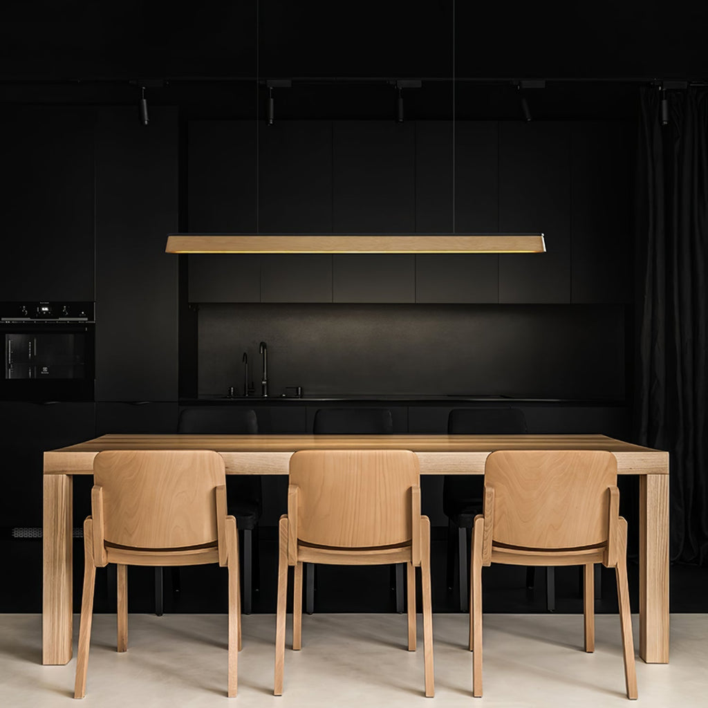 Laskelle Wood Pendant Light-Moonnatur
