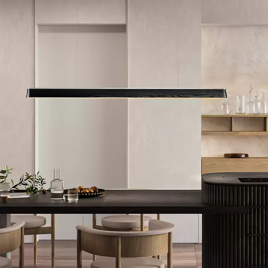 Laskelle Wood Pendant Light-Moonnatur