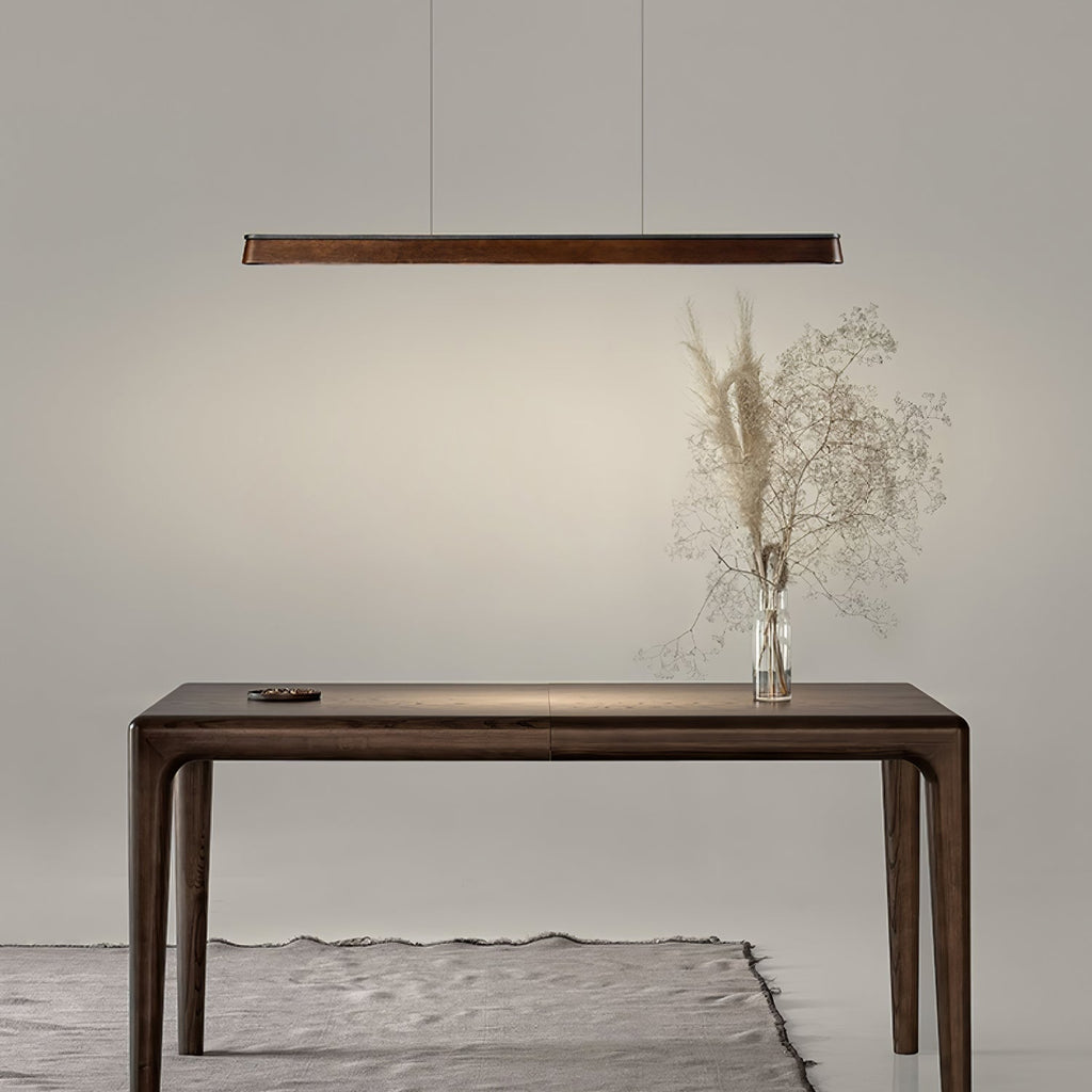 Laskelle Wood Pendant Light-Moonnatur