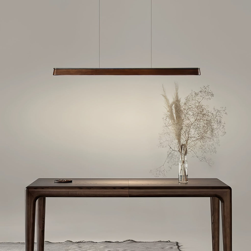 Laskelle Wood Pendant Light-Moonnatur