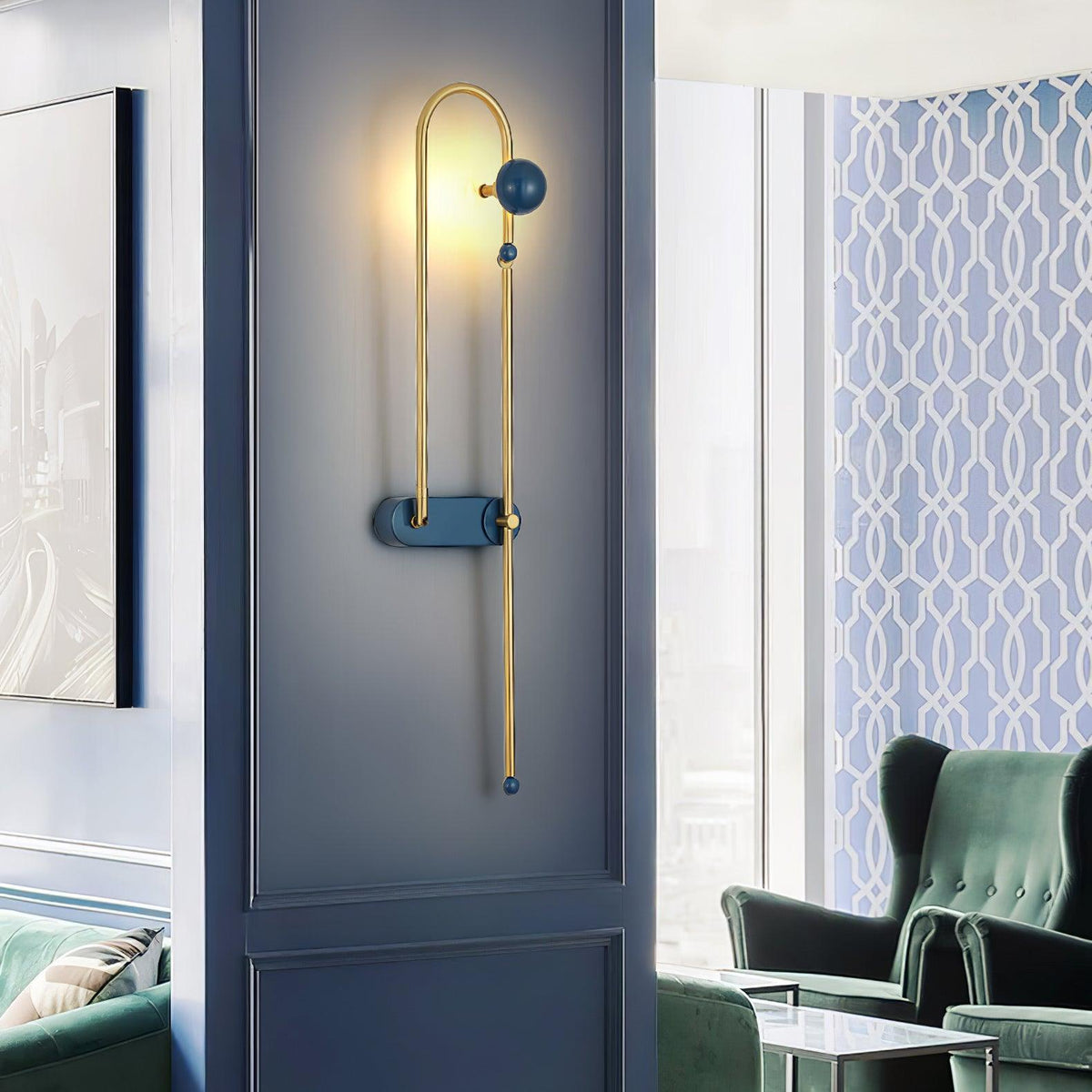Altonwell Aluminium Wall Light-Moonnatur