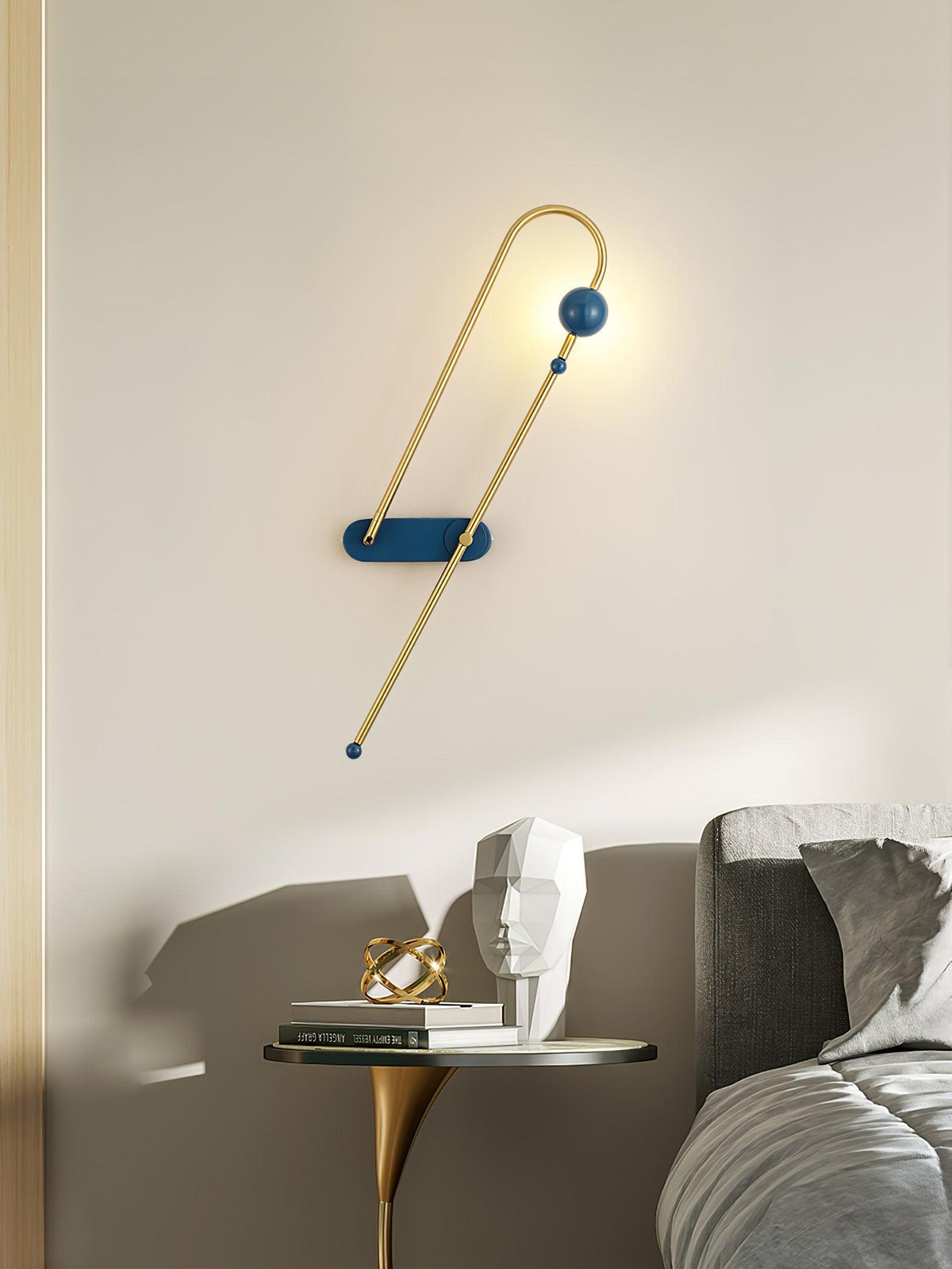 Altonwell Aluminium Wall Light-Moonnatur