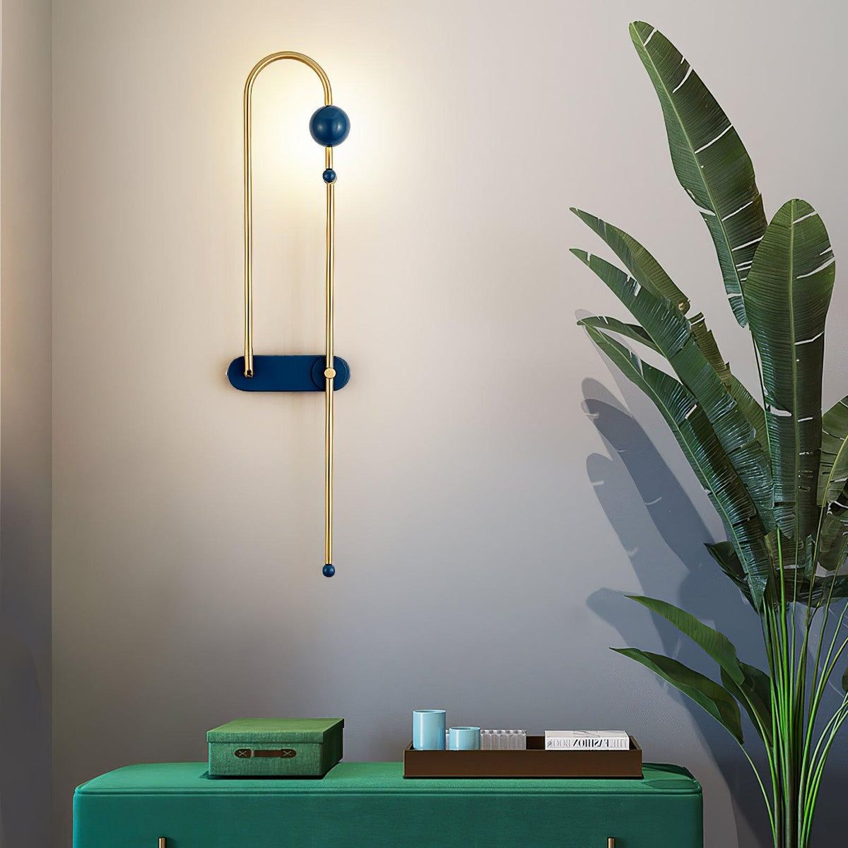 Altonwell Aluminium Wall Light-Moonnatur