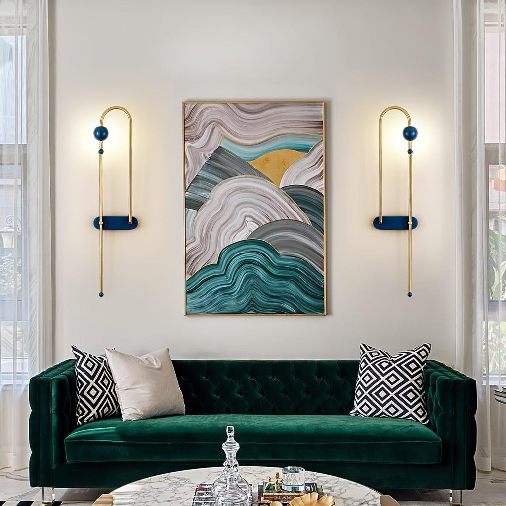 Altonwell Aluminium Wall Light-Moonnatur