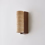 Darrowora Travertine Wall Light-Moonnatur