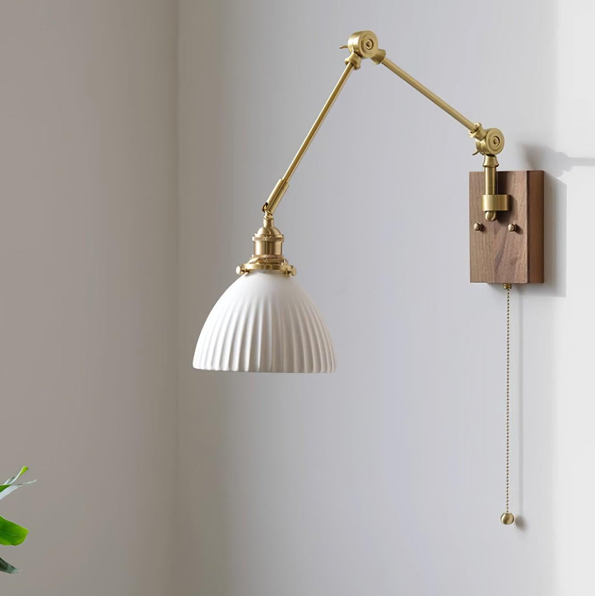 Edrenora Ceramic Wall Light-Moonnatur