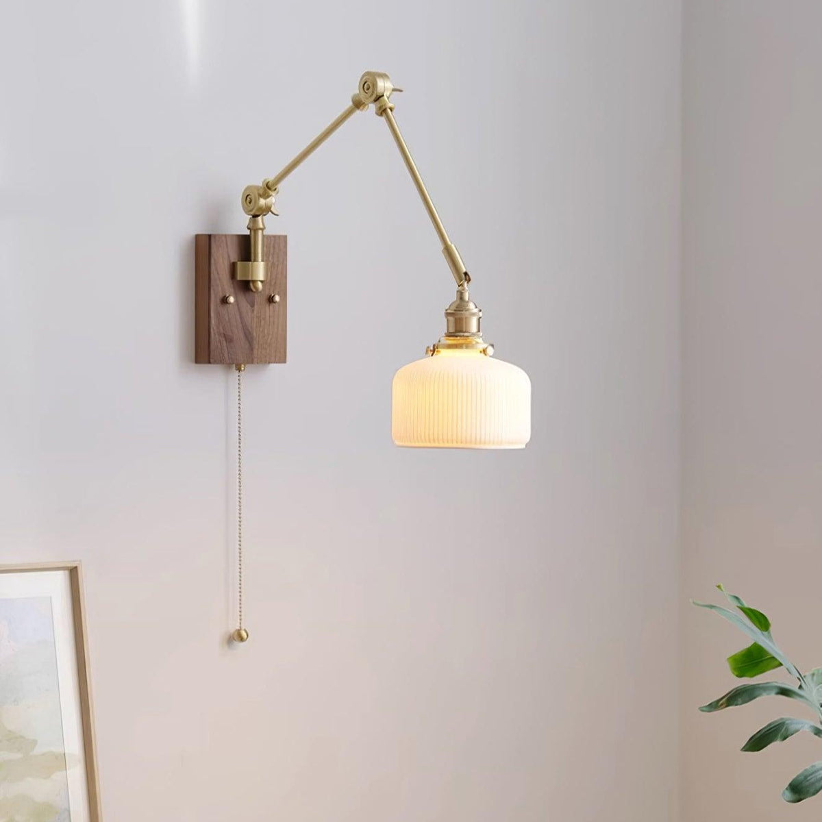 Edrenora Ceramic Wall Light-Moonnatur