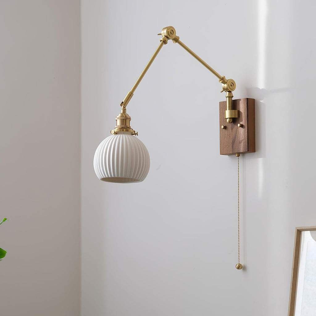 Edrenora Ceramic Wall Light-Moonnatur