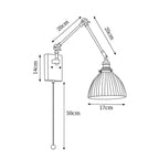 Edrenora Ceramic Wall Light-Moonnatur