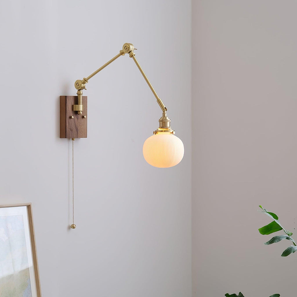Edrenora Ceramic Wall Light-Moonnatur