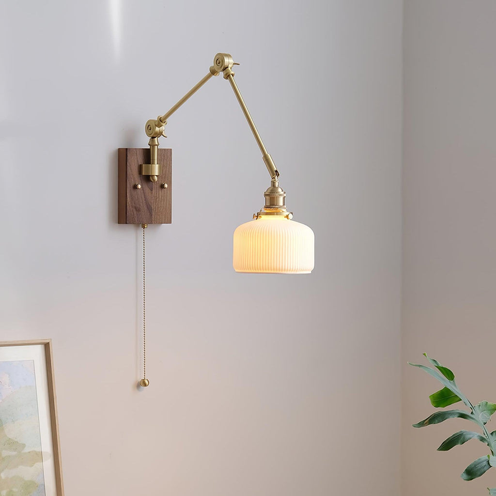 Edrenora Ceramic Wall Light-Moonnatur
