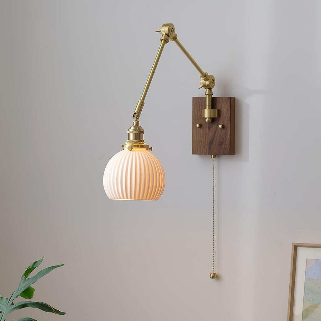 Edrenora Ceramic Wall Light-Moonnatur