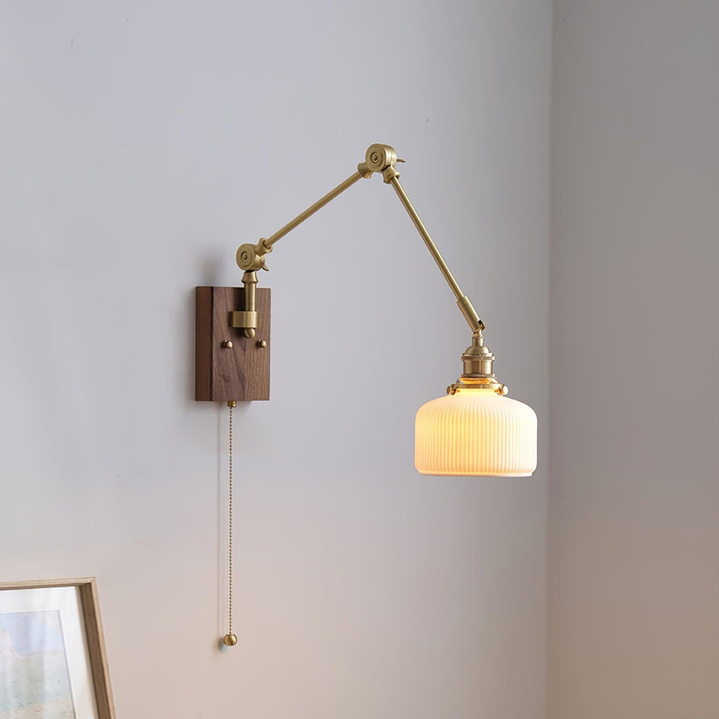 Edrenora Ceramic Wall Light-Moonnatur